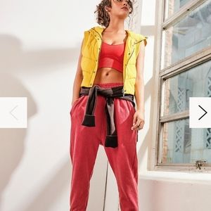 Free People June Bug Jogger Sweet Guava